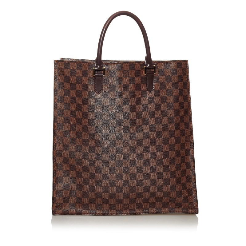 Louis Vuitton Damier Ebene Venice Sac Plat (SHG-33413) - Image 2