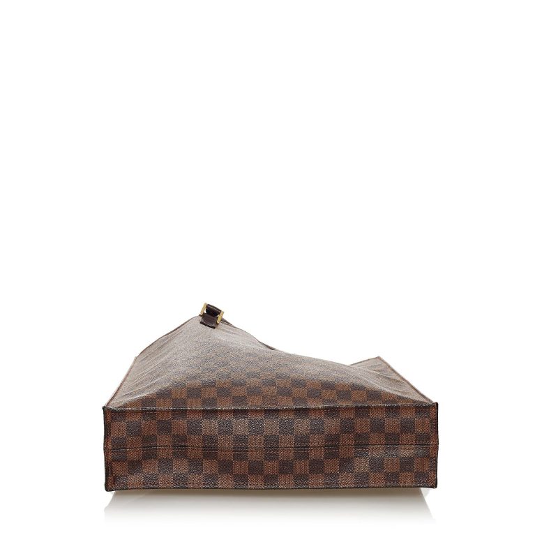 Louis Vuitton Damier Ebene Venice Sac Plat (SHG-33413) - Image 3
