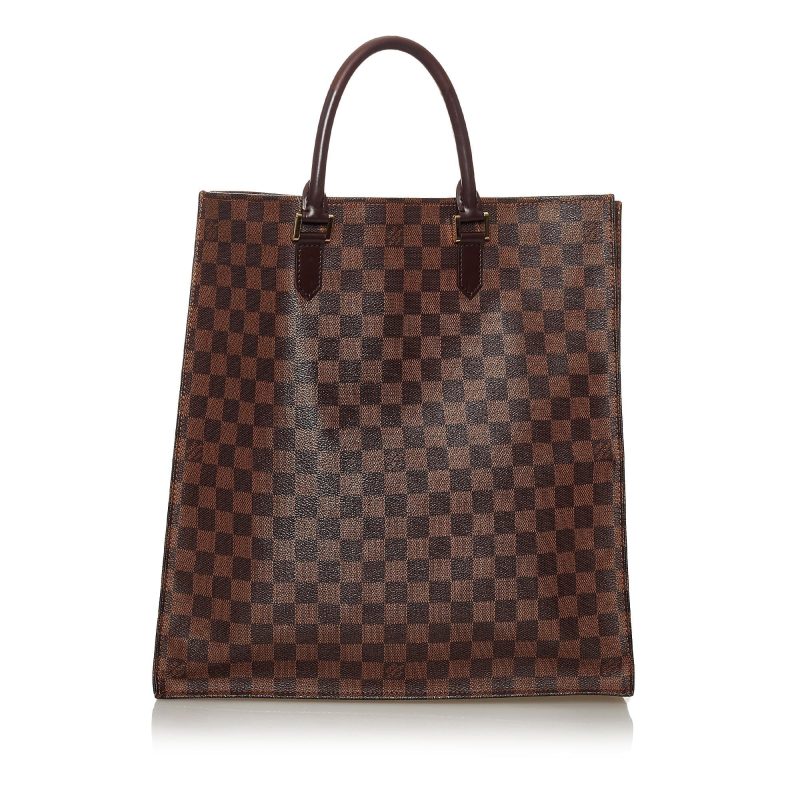 Louis Vuitton Damier Ebene Venice Sac Plat (SHG-33413) - Image 9