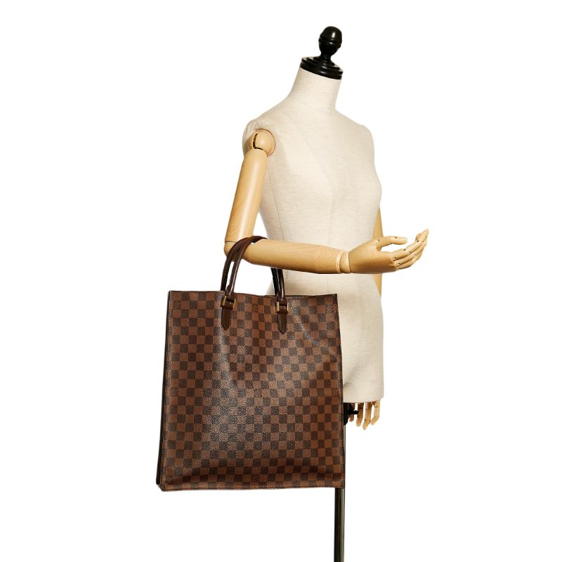 Louis Vuitton Damier Ebene Venice Sac Plat (SHG-33413) - Image 4