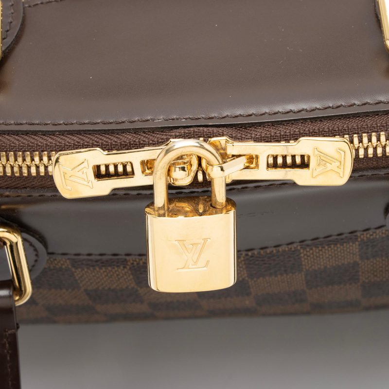 Louis Vuitton Damier Ebene Verona PM Shoulder Bag (SHF-23437) - Image 9
