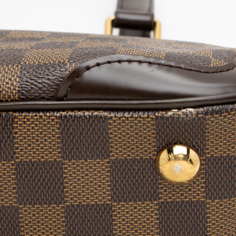 Louis Vuitton Damier Ebene Verona PM Shoulder Bag (SHF-23437) - Image 11