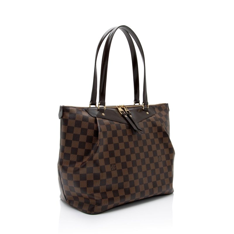 Louis Vuitton Damier Ebene Westminster GM Tote (SHF-5AhlDn)