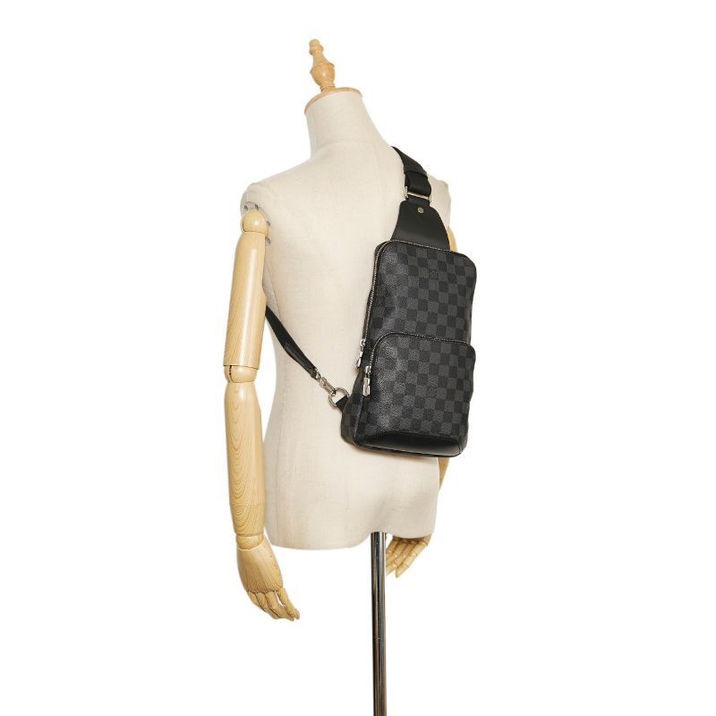 Louis Vuitton Damier Graphite Avenue Sling (SHG-37055) - Image 4