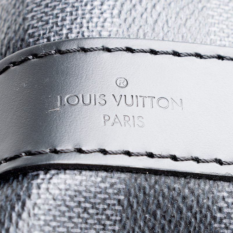 Louis Vuitton Damier Graphite Keepall Bandouliere 55 Duffel Bag (SHF-18775) - Image 7