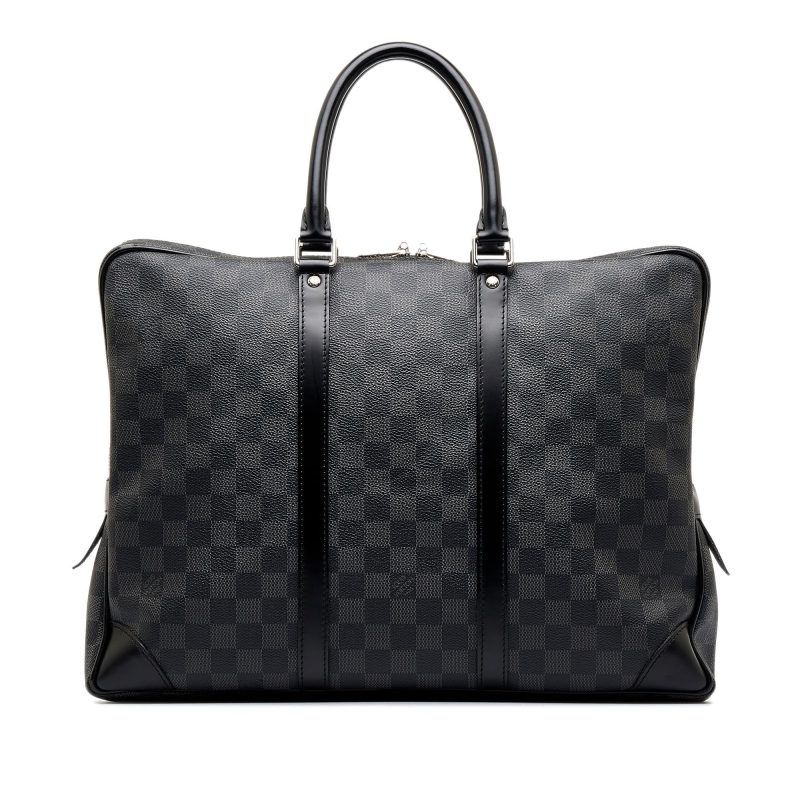 Louis Vuitton Damier Graphite Porte Documents Voyage PM (SHG-rllWo9) - Image 2
