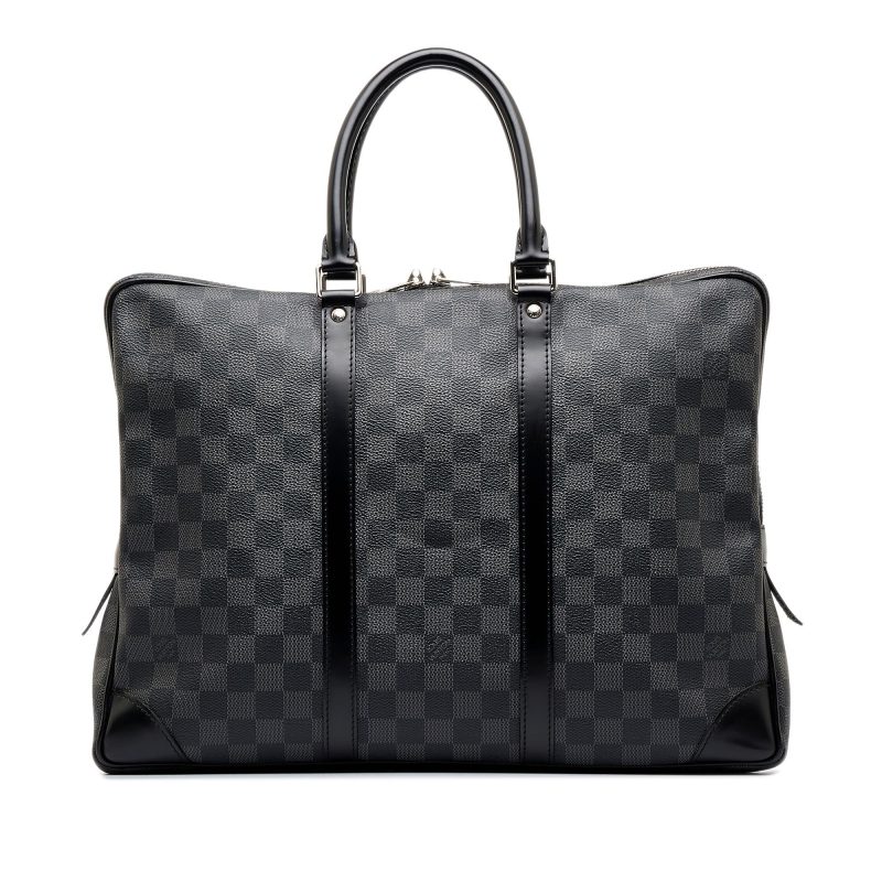 Louis Vuitton Damier Graphite Porte Documents Voyage PM (SHG-rllWo9) - Image 9