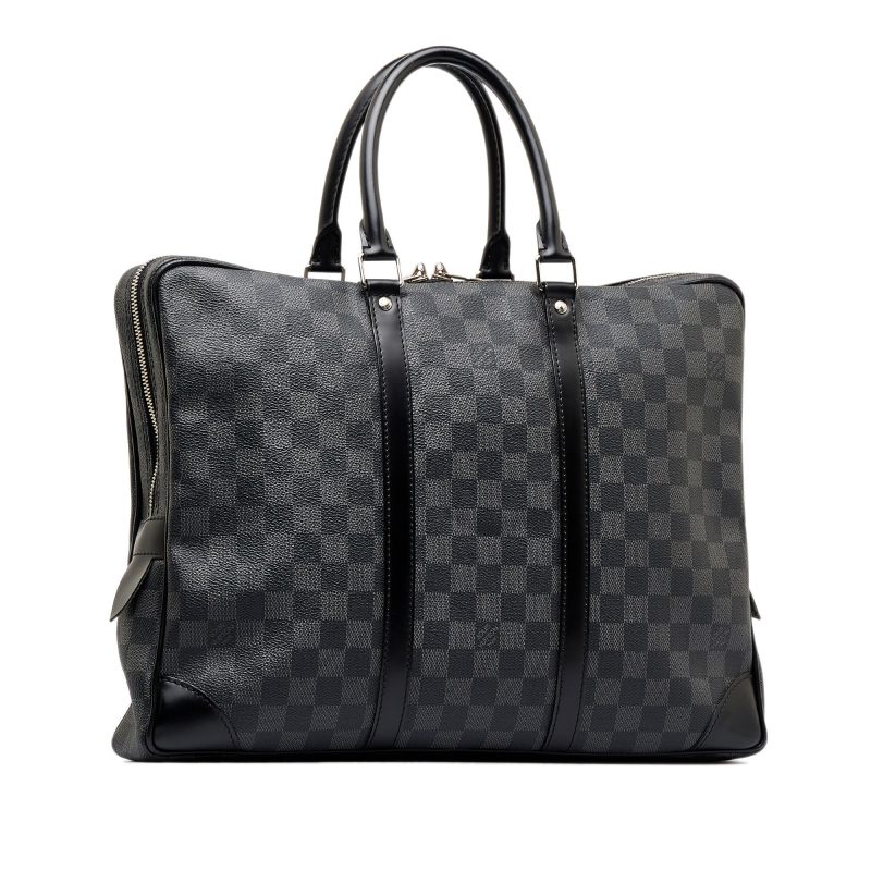 Louis Vuitton Damier Graphite Porte Documents Voyage PM (SHG-rllWo9)
