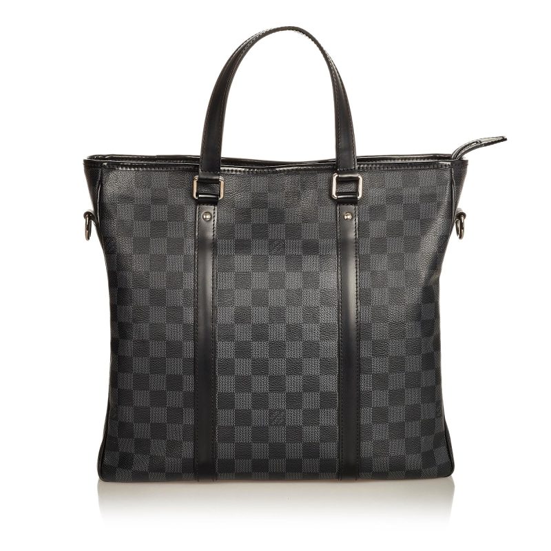 Louis Vuitton Damier Graphite Tadao PM (SHG-25254) - Image 9