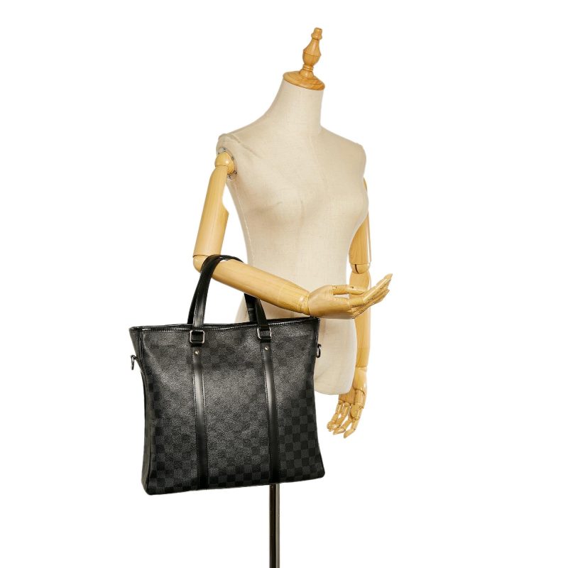 Louis Vuitton Damier Graphite Tadao PM (SHG-25254) - Image 4