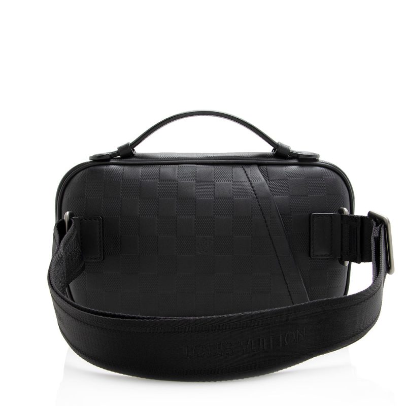 Louis Vuitton Damier Infini Leather Ambler Belt Bag (SHF-21168) - Image 2