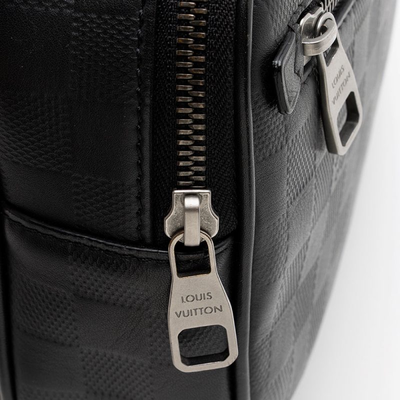 Louis Vuitton Damier Infini Leather Ambler Belt Bag (SHF-21168) - Image 8