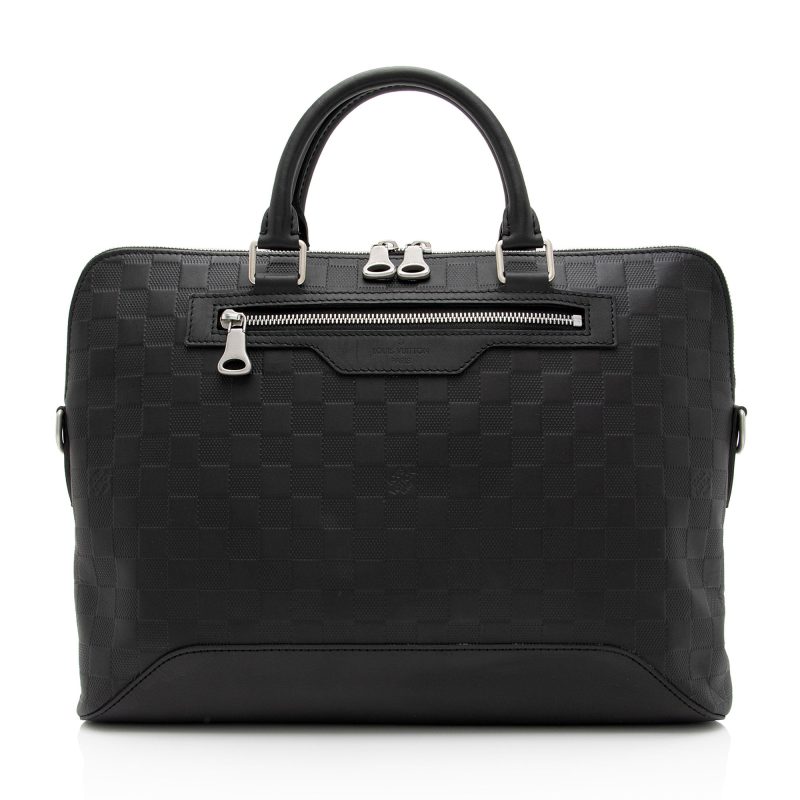 Louis Vuitton Damier Infini Porte Documents Avenue Briefcase (SHF-212QXY) - Image 15