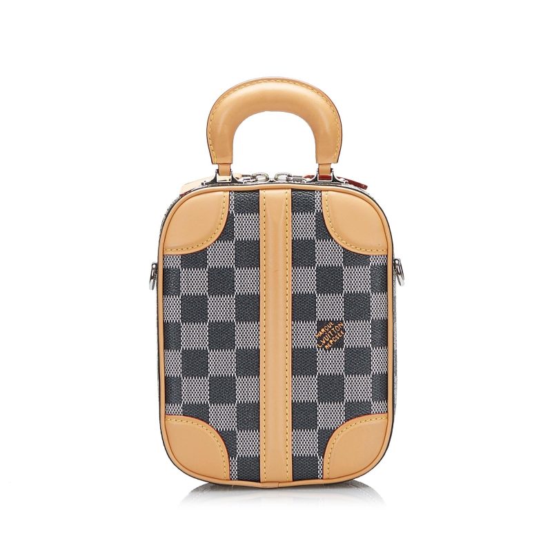 Louis Vuitton Damier Valisette Vertical Satchel (SHG-Quixj3) - Image 2