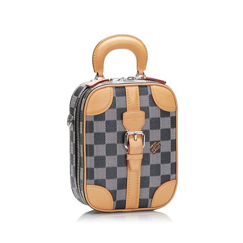Louis Vuitton Damier Valisette Vertical Satchel (SHG-Quixj3)