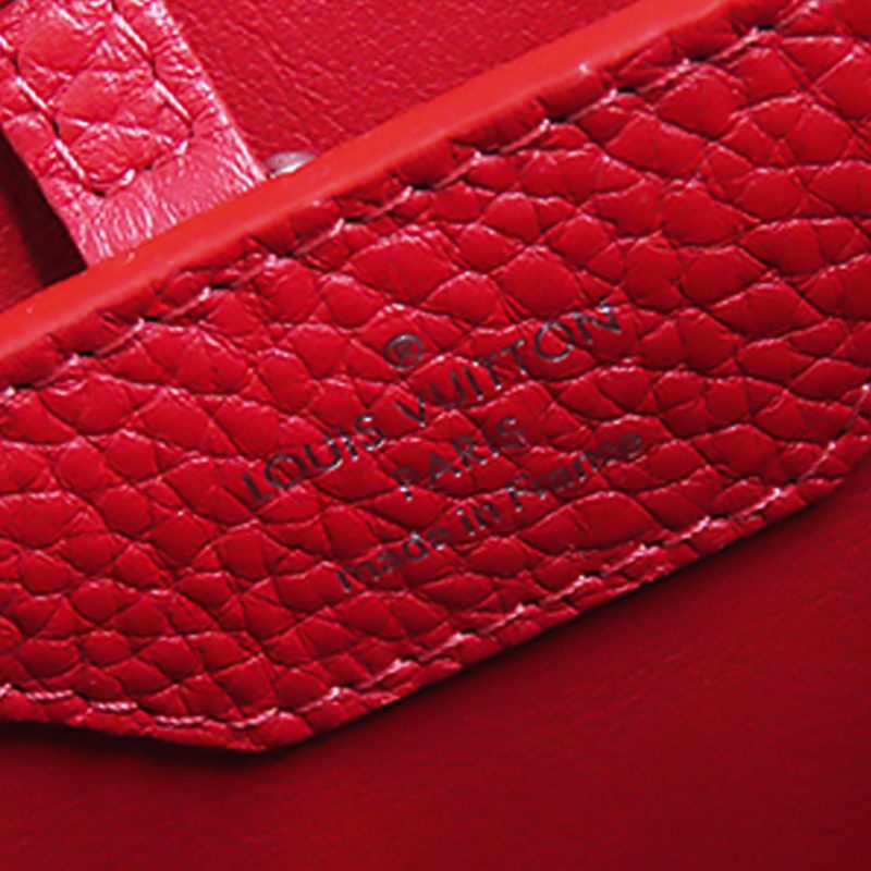 Louis Vuitton Denim Capucines PM (SHG-M3Scgr) - Image 5