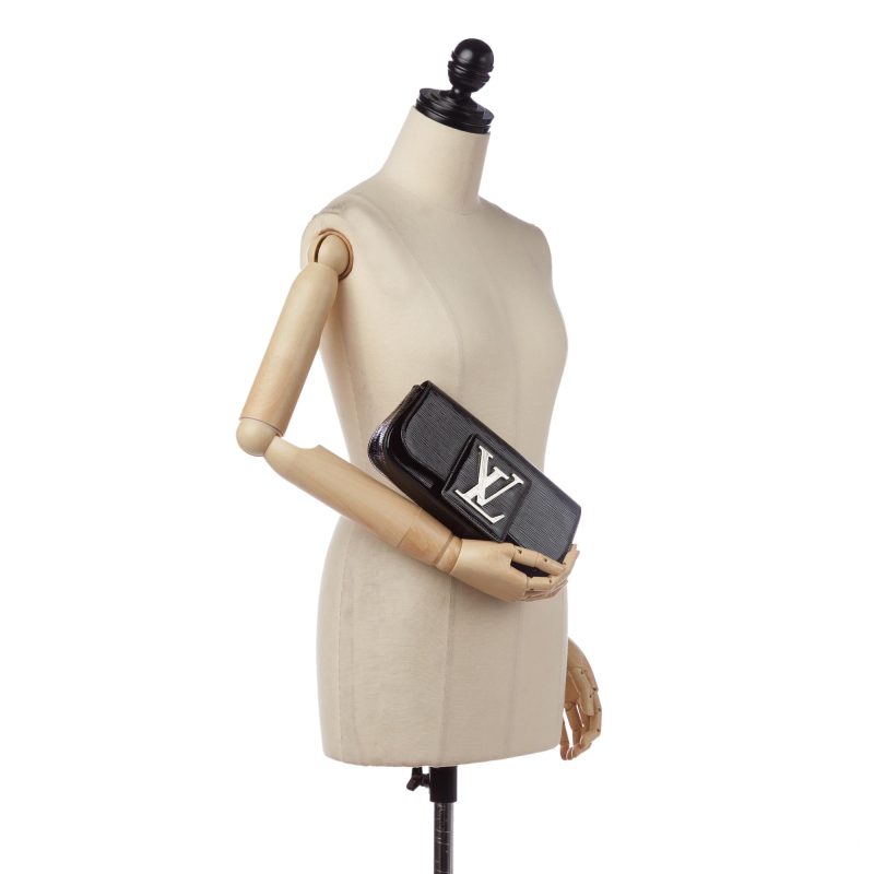 Louis Vuitton Electric Epi Sobe Clutch (SHG-34553) - Image 4