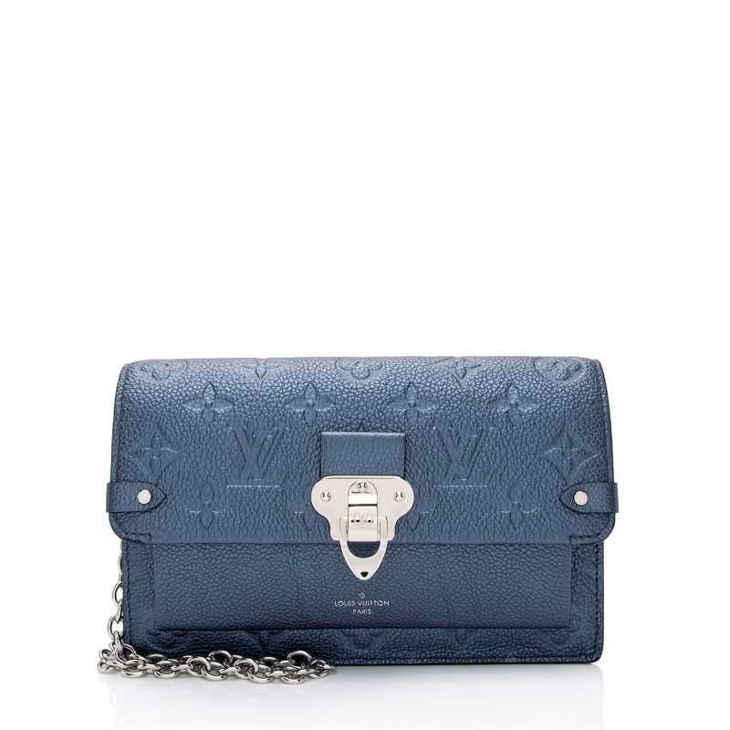 Louis Vuitton Empreinte Leather Vavin Chain Wallet Bag (SHF-aA4ld1) - Image 13
