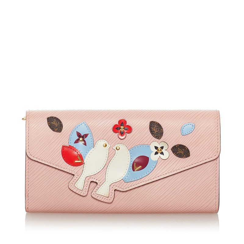 Louis Vuitton Epi Birds Victorine Wallet (SHG-27535) - Image 7