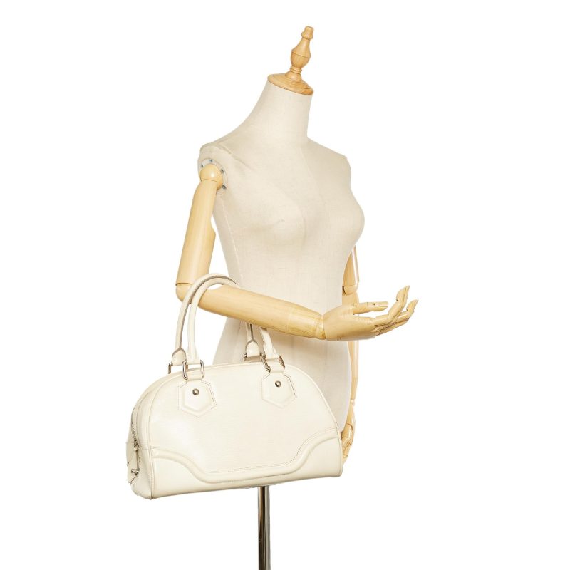 Louis Vuitton Epi Bowling Montaigne PM (SHG-25350) - Image 4