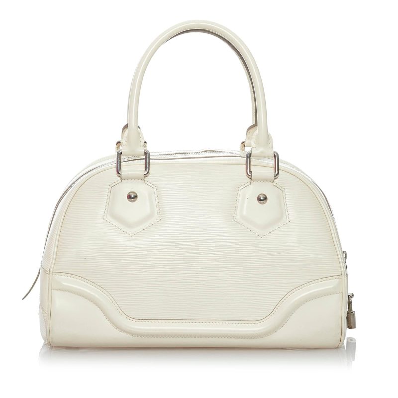 Louis Vuitton Epi Bowling Montaigne PM (SHG-29903) - Image 2