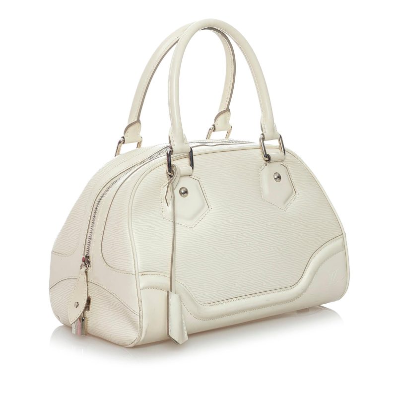 Louis Vuitton Epi Bowling Montaigne PM (SHG-29903)