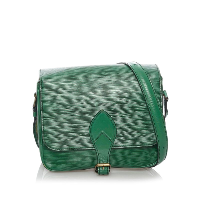 Louis Vuitton Epi Cartouchiere MM (SHG-30202) - Image 9