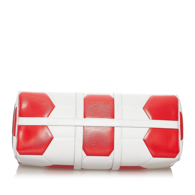Louis Vuitton Epi FIFA World Cup Keepall Bandouliere 50 (SHG-31447) - Image 3