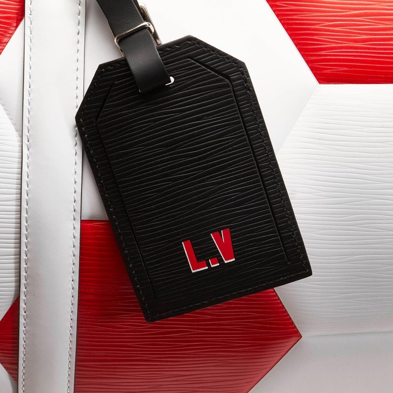Louis Vuitton Epi FIFA World Cup Keepall Bandouliere 50 (SHG-31447) - Image 10
