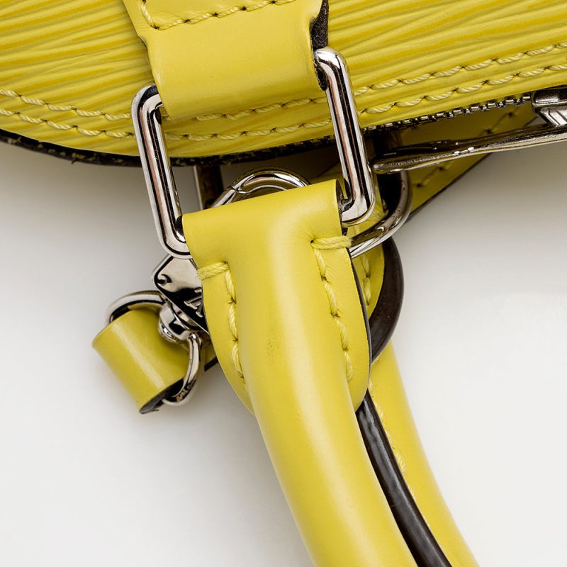 Louis Vuitton Epi Leather Alma BB Satchel (SHF-22064) - Image 14