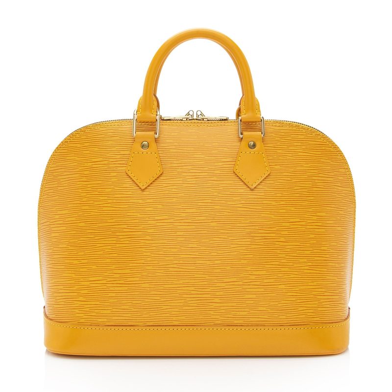 Louis Vuitton Vintage Epi Leather Alma PM Satchel - Image 2