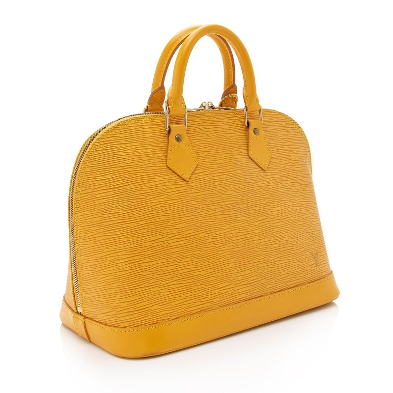 Louis Vuitton Vintage Epi Leather Alma PM Satchel