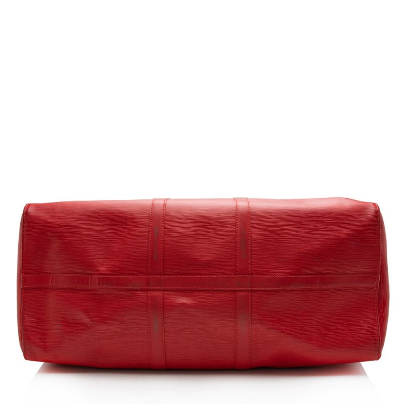 Louis Vuitton Epi Leather Keepall 55 Duffel Bag (SHF-16746) - Image 3
