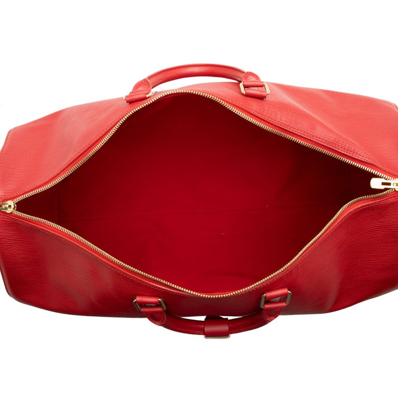 Louis Vuitton Epi Leather Keepall 55 Duffel Bag (SHF-16746) - Image 5