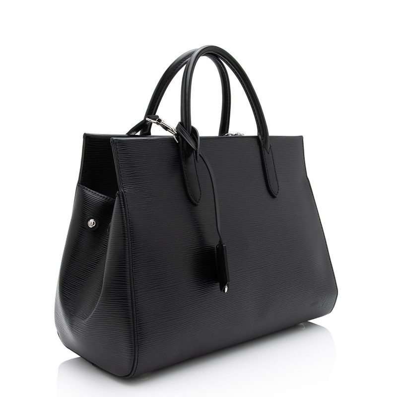 Louis Vuitton Epi Leather Marly MM Satchel (SHF-oK5UPJ) - Image 19