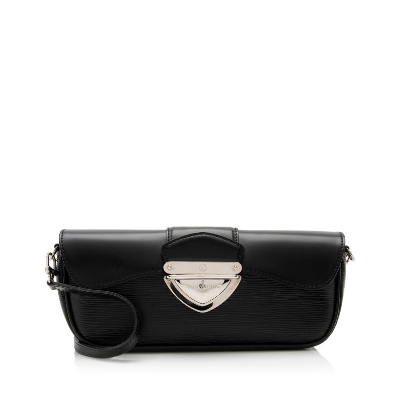 Louis Vuitton Epi Leather Montaigne Clutch (SHF-23717) - Image 11