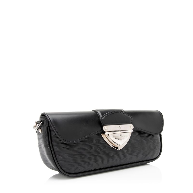 Louis Vuitton Epi Leather Montaigne Clutch (SHF-23717)