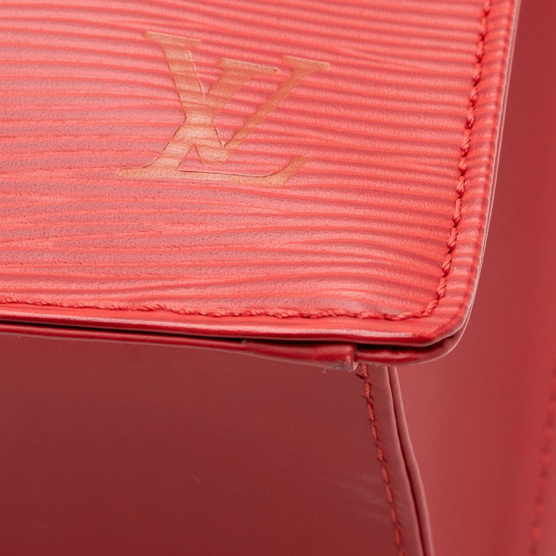 Louis Vuitton Epi Leather Sac Plat Tote (SHF-14224) - Image 9