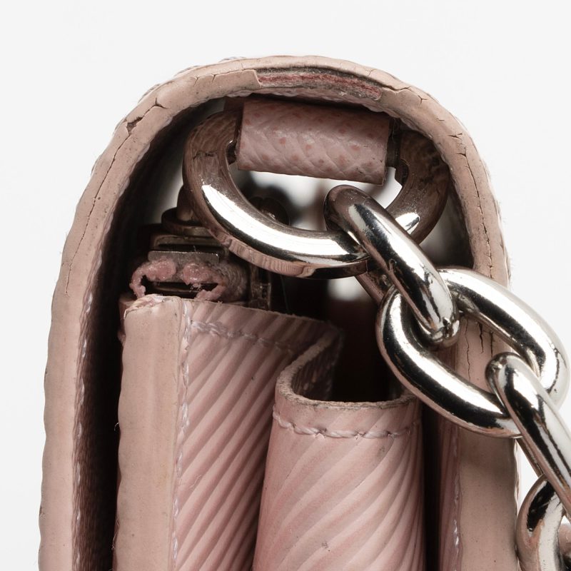Louis Vuitton Epi Leather Twist Chain Wallet (SHF-22908) - Image 11