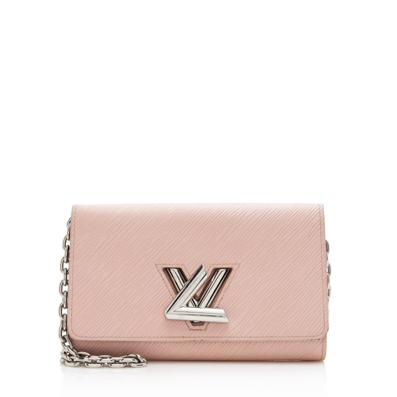 Louis Vuitton Epi Leather Twist Chain Wallet (SHF-22908) - Image 17