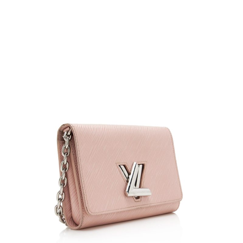 Louis Vuitton Epi Leather Twist Chain Wallet (SHF-22908)