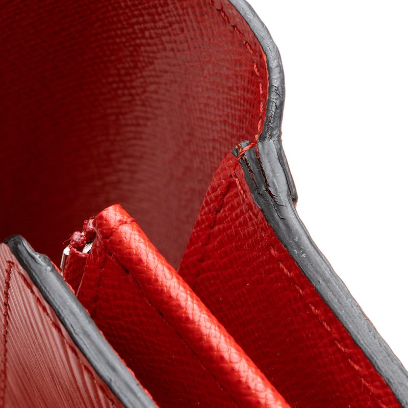 Louis Vuitton Epi Leather Twist Wallet - FINAL SALE (SHF-18679) - Image 7