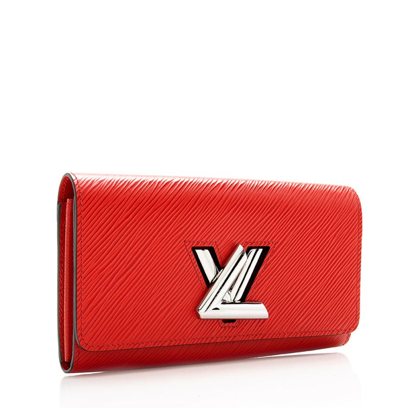 Louis Vuitton Epi Leather Twist Wallet - FINAL SALE (SHF-18679)
