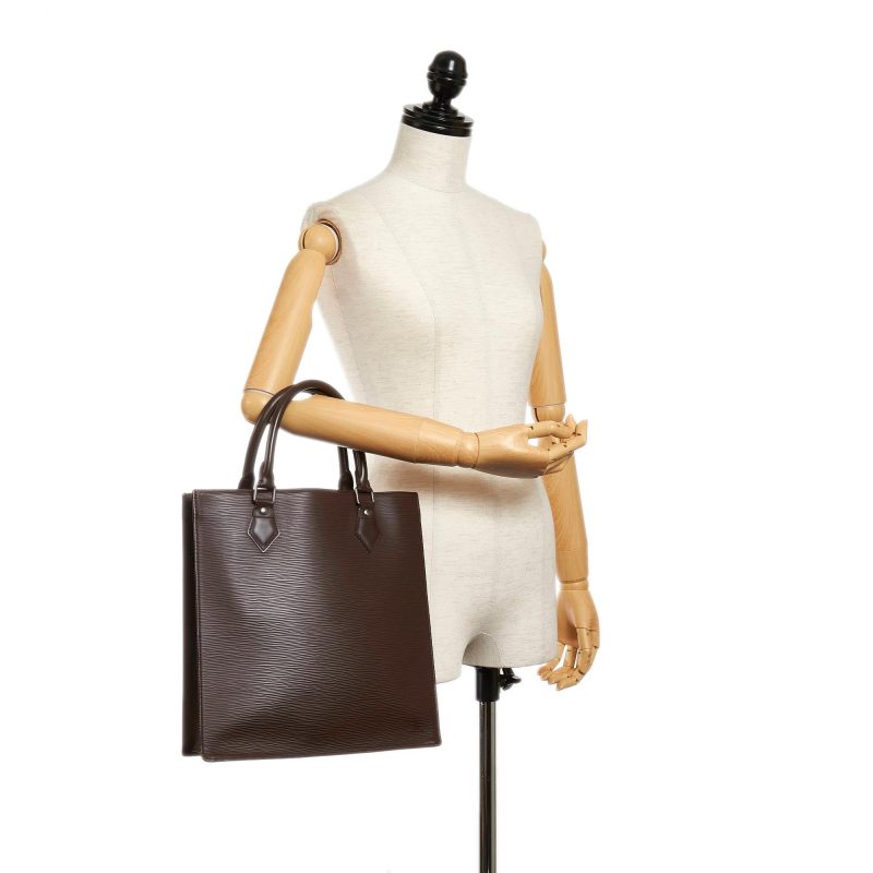 Louis Vuitton Epi Sac Plat PM (SHG-29895) - Image 4