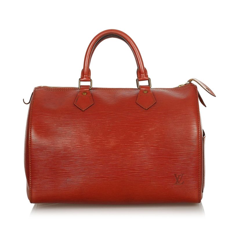 Louis Vuitton Epi Speedy 30 (SHG-24625) - Image 9
