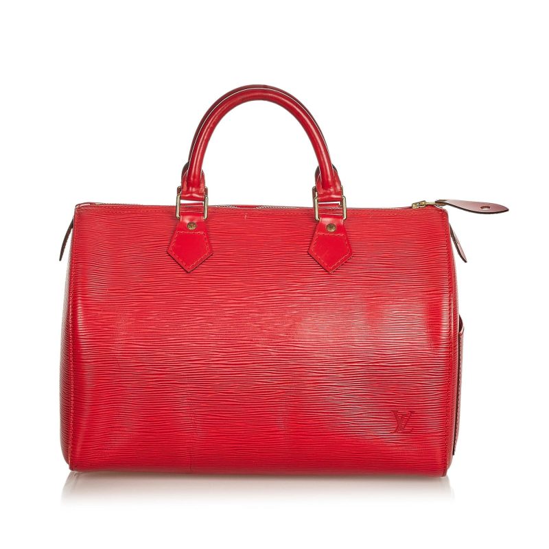 Louis Vuitton Epi Speedy 30 (SHG-25871) - Image 9