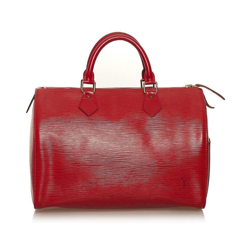 Louis Vuitton Epi Speedy 30 (SHG-29357) - Image 9
