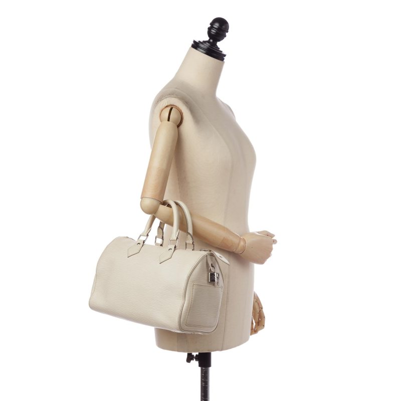 Louis Vuitton Epi Speedy 30 (SHG-36382) - Image 5