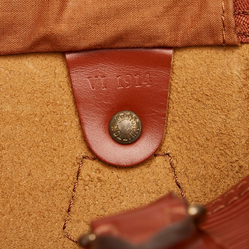 Louis Vuitton Epi Speedy 30 (SHG-37840) - Image 7