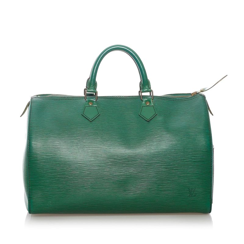 Louis Vuitton Epi Speedy 35 (SHG-30610) - Image 11